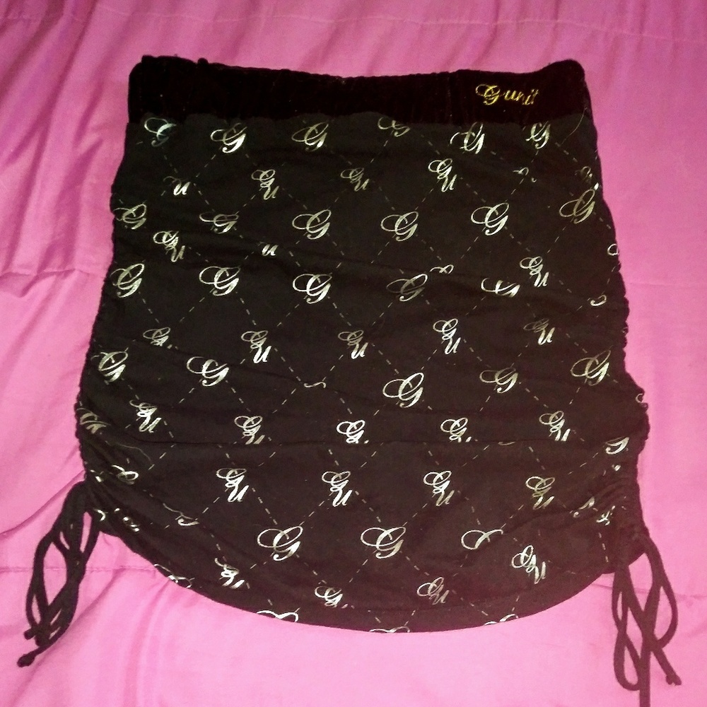 G-unit scrunch halter top